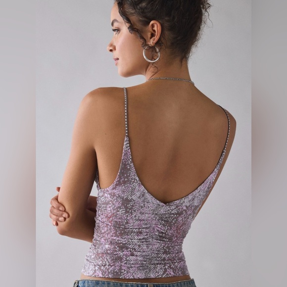 Urban Outfitters Lavender and Charcoal Slip - Picture 2 of 3